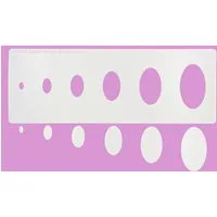 Cakecraft Ovals Stencil