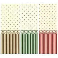 Grosvenor Red Wallpaper for 12th Scale Dolls House