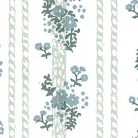 Georgina Blue Wallpaper for 12th Scale Dolls House