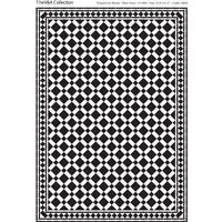 Emporium Black and White Floor/ Wall Tiles Card for 12th Scale Dolls House