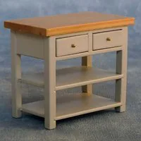 Grey/ Pine Shaker Style Sideboard for 12th Scale Dolls House