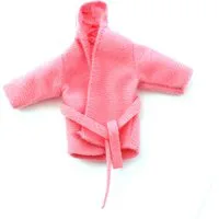 Pink Cosy Robe for 12th Scale Dolls House