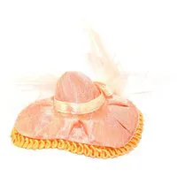 Salmon Pink Hat for 12th Scale Dolls House