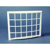 24-pane Georgian Style Bow Window for 1/24th Scale Dolls House