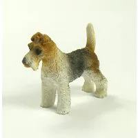 Miniature Tommy the Fox Terrier for 12th Scale Dolls House