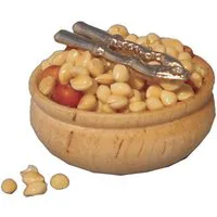 Nuts and Cracker with Bowl for 12th Scale Dolls House