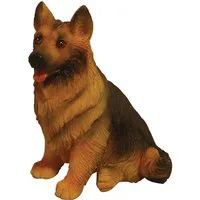 Sitting German Shepherd for 12th Scale Dolls House