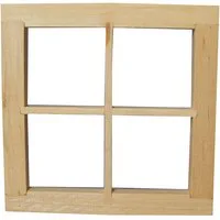 4 Pane Dormer Window for 12th Scale Dolls House