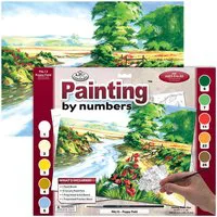 Painting By Numbers Poppy Field