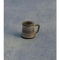 Pewter Effect Half Pint Tankard for 12th Scale Dolls House