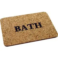 Cork Bathmat for 12th Scale Dolls House