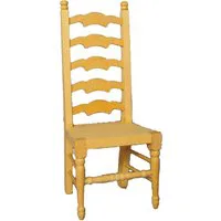 Bare Wood Ladder Back Chair for 12th Scale Dolls House