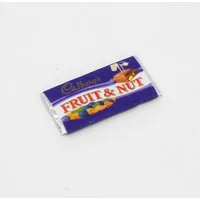 Cadbury's Fruit and Nut Chocolate Bar for 12th Scale Dolls House