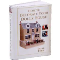 How to Decorate Your Dolls House Miniature Blank Book for 12th Scale Dolls House