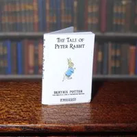 The Tale of Peter Rabbit Miniature Book for 12th Scale Dolls House