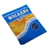 Walkers Cheese and Onion Crisps for 12th Scale Dolls House