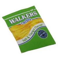 Walkers Salt and Vinegar Crisps for 12th Scale Dolls House