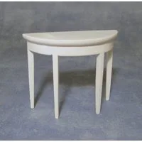 White Hall Table for 12th Scale Dolls House