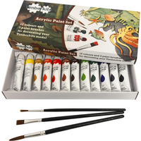 Timberkits Acrylic Paint Set (12)