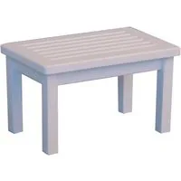 White Garden Table for 12th Scale Dolls House