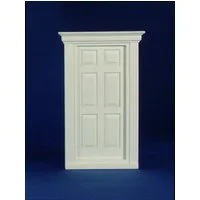 Large Georgian Style Door for 1/24th Scale Dolls House