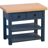 Shaker Style Blue Pine Butchers Block for 12th Scale Dolls House