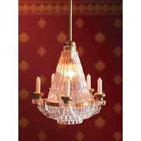 12V 5 Candle Chandelier Light for 12th Scale Dolls House