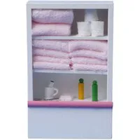 Toiletries and Shelving Unit for 12th Scale Dolls House