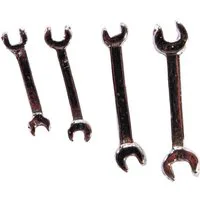 Spanners Pk of 4 for 12th Scale Dolls House