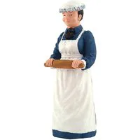 Resin Cook with Rolling Pin for 12th Scale Dolls House