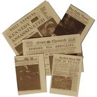 Newspapers for 12th Scale Dolls House