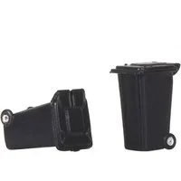 Branchline  Domestic Wheelie Bins (x10) 44-525 OO Gauge