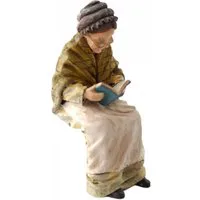 Sitting Grandmother Figure for 12th Scale Dolls House