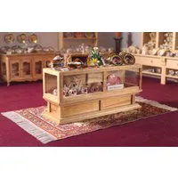 Natural Shop Counter Unit for 12th Scale Dolls House