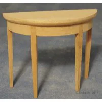 Bare Wood Hall Table for 12th Scale Dolls House