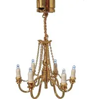 3V LED Grand Chandelier for 12th Scale Dolls House