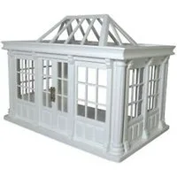 Deluxe Conservatory White for 12th Scale Dolls House