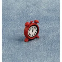 Red Alarm Clock for 12th Scale Dolls House