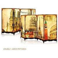 Famous Architectures Double Sided Jigsaw Screen