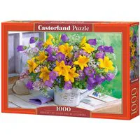 Castorland Bouquet of Lillies and Bellflowers 1000 Piece Jigsaw