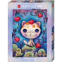 Heye Puzzles Strawberry Kitty 1000 Piece Jigsaw