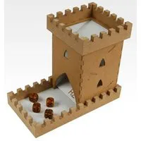 Hobbyzone Castle Dice Tower for Traditional or Role Playing Games