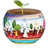 Red Carpet of Life 3D Jigsaw Flowerpot