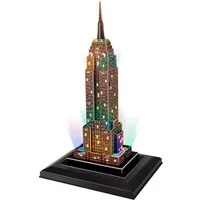 CubicFun L503H Empire State Building with LED Light 3D Puzzle