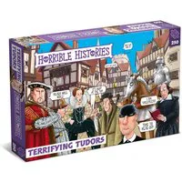 Horrible Histories Terrifying Tudors 250 Piece Jigsaw