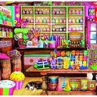 Candy Shop 1000 Piece Jigsaw Puzzle