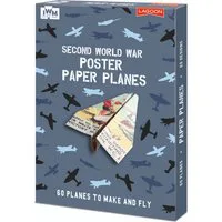 60 WWII Poster Paper Plane Kit