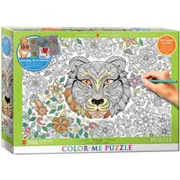 Eurographics Colour Me Tiger 500 Piece Jigsaw