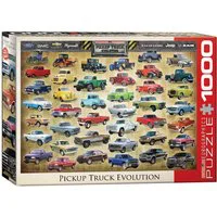 Eurographics PickUp Truck Evolution 1000 Piece Jigsaw