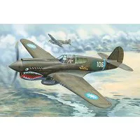 Trumpeter 1/32 Scale Curtiss P-40E War Hawk Model Kit